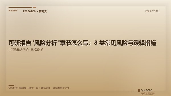 可研报告