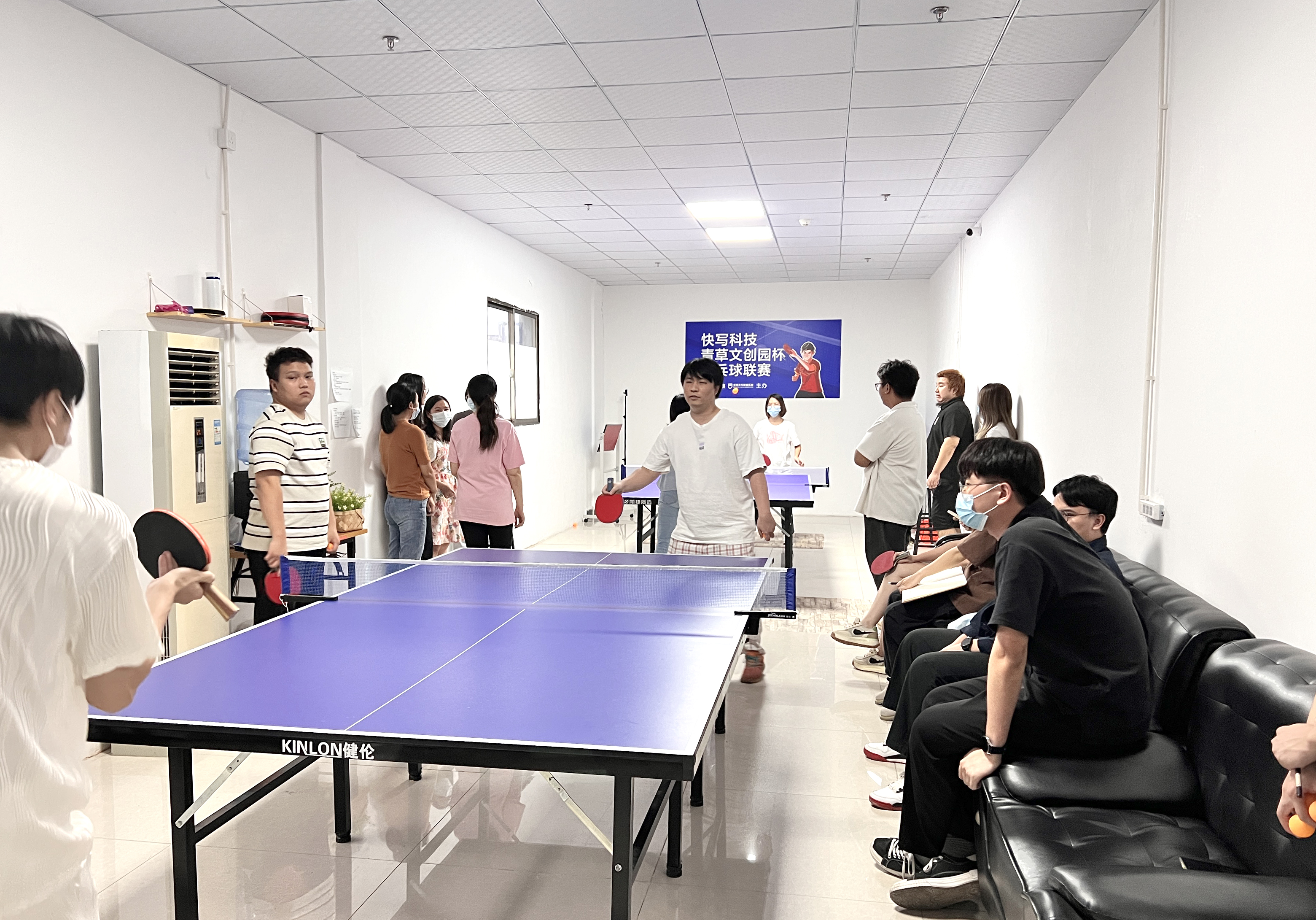 爱“乒”才会赢——快写科技举办第七届青草文创园杯乒乓球联赛!